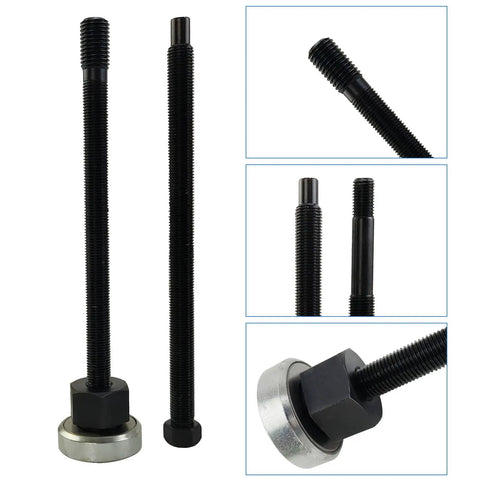 Five-Piece Long Reach Harmonic Balancer Installer Kit with M16x2.0, M12x1.75, M14x1.5, M12x1.5 adapters, detail view