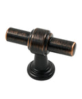 Oil Rubbed Bronze Cabinet Knobs 1.9 Inch 49mm Solid Straight Bar Hardware 10 Pack For Cabinets And Drawers Durable Zinc Alloy Construction