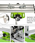 Cabilock Multifunctional Milling Platform For Drilling and Milling Machines Compact Design with adjustable clamps and slide table.