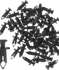 Honda Rancher Foreman Rubicon Rincon TRX680 TRX650 Fender Clips Replacement 50 Pack Body Rivets Black Durable ATV Fasteners