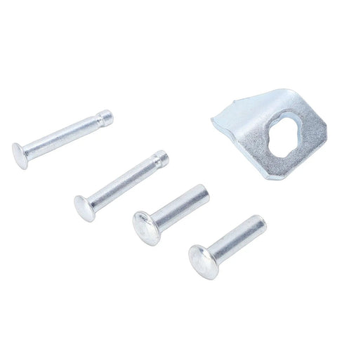 Stainless Steel Screen Door Closer Sheets Kit With 5PCS And 20 Replacement Pins For 40201 And Universal Compatibility With Major Brands