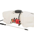 15 Gallon Standard Spot Sprayer For Weed And Pest Control, 2.4 GPM At 60 PSI, 15 Ft Hose, UV Resistant Tank, Model LG-13-P.
