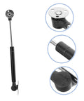 heavy-duty soft close cabinet hinge with gas spring mechanism for durable and quiet furniture support