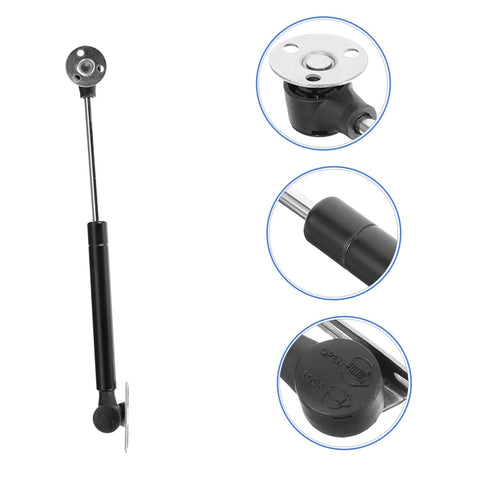 heavy-duty soft close cabinet hinge with gas spring mechanism for durable and quiet furniture support