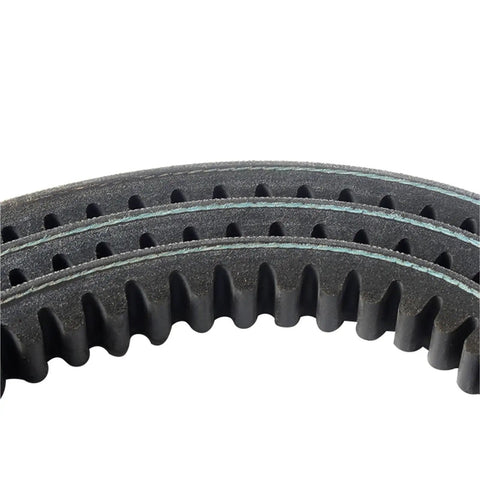 Type 17X Long Industrial V Belt With Hard Wire Rubber Drive Inner Ring 914 To 1245mm Toothed Drive Belt, toothed profile close-up