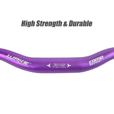 MTB 31.8mm Riser Handlebar Extra Long 720mm or 780mm Aluminum Alloy Built For Downhill Trail Racing Grippy And Beefy For Total Control