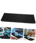 Two Pack Antistatic Bar Rack With Split Tray Lid For PCB Relays And ESD Straps Wristbands High Capacity ESD Tray Organizer close-up
