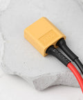 XT60 Male To 4mm Bullet Female Power Cable 14cm 18AWG Durable RC Battery Lead For Heng Long 1/16 Tanks And Other RC Models