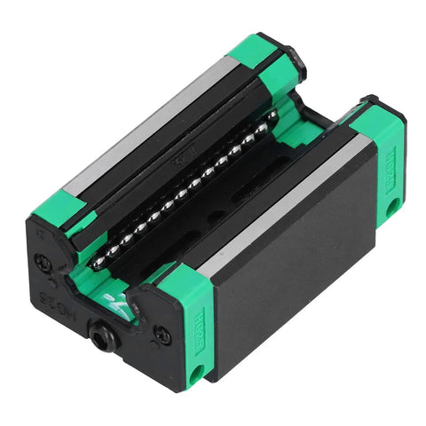 Ultra Smooth Low Friction Linear Slider Bearing With Steel Rail Block For CNC Machines And Automated Machining High Precision Linear Motion Guide Rail Component For Repeatable Positioning, HGH25CA block