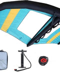 Inflatable Surf Wing With Pump For Wing Foil Kite On Paddle Board And Hydrofoil Portable Windsurfing Wing for outdoor water fun