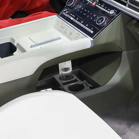 Hyundai Santa Fe Lower Center Console Organizer Insert 2024 2025 2026 One To One Fit Glove Box Tray Armrest Storage Interior