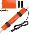 Heavy Duty PVC Heat Blanket For Conduit Bending Up To 1-1/2 Inch with attached power cord and straps for secure fitting.