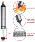 Heavy Duty Desoldering Pump With Strong Suction For PCB Repairs, DIY Friendly Manual Vacuum Solder Sucker, 6061 Aluminum Body