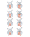 Heavy Duty Magnetic Welding Grounding Clamp With Secure Grip For Fast Setup And Portability Plus Steel Build For Strong Stability On Any Metal Job Site - set of eight clamps with copper grips and steel bases