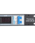 Professional Audio Power Conditioner With Power Sequencer And Voltage Stabilization, LCD display and timing device for rack mount.