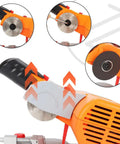 Mini Miter Chop Saw For Metal Wood Plastic Crafts Benchtop Cut Off Saw With 0 To 45 Degrees Adjustable Cut Compact Electric