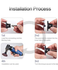 Installation process for 3 Inch Pro Grade Sanding Discs Kit For Drill And Die Grinder Polishing Includes 36-3000 Grit Variety