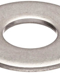 Flat washer, 316 stainless steel with plain finish; top view shows 2 in OD, 1-1/16 in ID, 1/8 in thick (pack of 5)
