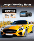 High Endurance Mlc Micro SD Card Built Tough For Dash Cams And Security Cameras Delivering No Sweat 4K Video Capture And Rock Solid Durability With Lightning Fast 95mb Transfer Speeds Including Adapter in use with a racing car.