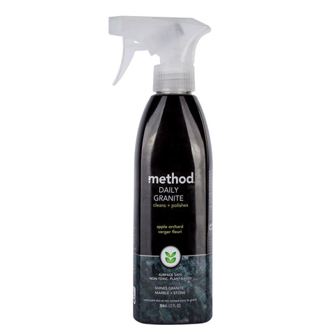 Daily Granite Cleaner Apple Orchard Scent 12 Oz For Countertops And Stone Surfaces Non Toxic Naturally Derived Biodegradable Formula