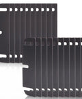 3.5 Inch Door Hinge Shim Kit with pro-grade plastic spacers and shims for door alignment, includes 20 pieces for fixing gaps.