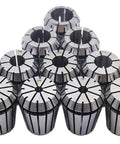 12 Piece ER25 Collet Chuck Set For CNC Engraving And Milling Lathe Tools Pro Grade Hardened Collets Display