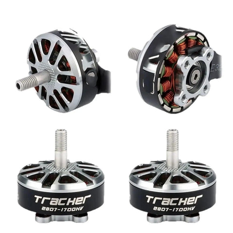 2807 1300KV 3 To 6S Brushless Motor for 7 Inch FPV Racing Drones RC Aircraft Multirotors with aluminum housing and bearings