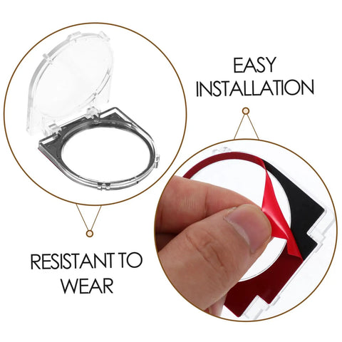 Transparent Button Cover Protector For Computer Power Button Prevents Accidental Shutdowns Easy Install display