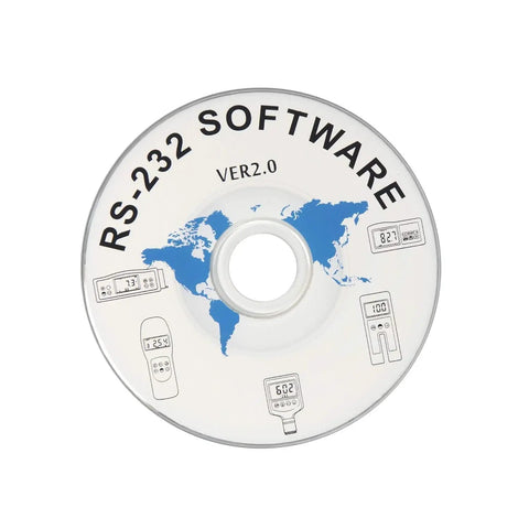 Serial RS 232C Data Cable With Output Software For Vibration Meter VM 6310 6320 6360 6370 6380 That Lets You Connect And Capture And Export Vibration Data To PC With Quick Plug And Play Setup. RS-232C software disc