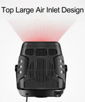 Cordless Desk Space Heater With USB Charging, Portable Office Heater with top air inlet design for efficient heat distribution