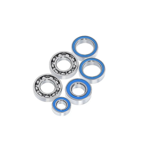 Axial 1To10 RC Car Bearing Kit Blue Sealed Bearings 16Pcs Upgrade Parts for SCX II AR44 90046 Slick Spin