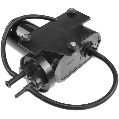 Heavy Duty Vacuum Pump Compatible With Chevrolet Kodiak Express C4500 C5500 C6500 C7500 C8500 2003 To 2016 showing side view with hoses.