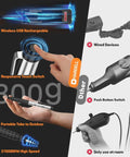 Heavy Duty 37000 RPM Cordless Engraving Pen Featuring Amped Up Rechargeable Battery And Lightning Fast Motor showcases wireless USB recharge and touch control.