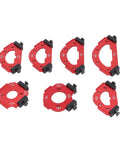 Heavy Duty Router Jig Set With Aluminum Woodworking Templates And R10 To R60 Radius Guides for precise radius shaping.