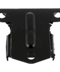 Front Right Engine Mount For Chevy Classic V8 Trucks And Coupes Heavy Duty Motor Support with black finish, top view.