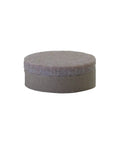 1 Inch Round Self Adhesive Felt Furniture Slider for Hard Floors Leveling Pads, beige, with thick foam core, single piece view