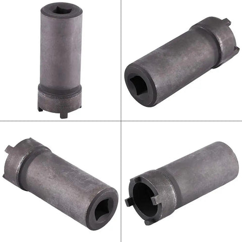 Four Claw Nut Sleeve Socket For Gy6 Crankshaft Removal, Lock Nut Remover Tool For Motorcycle Maintenance, heavy-duty metal