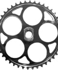 44T sprocket from 2 Inch Cup Bottom Bracket Conversion Kit For Bikes Converts One Piece Crank To Three Piece Includes 200mm Axle 36T And 44T Sprockets With 165mm Arm Cruiser Frame Compatible Silver Finish
