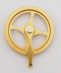 1 3/4 Inch Grandfather Clock Weight Pulley Replacement Brass Mechanism Built To Last And Top Notch For Howard Miller Hermle Ridgeway Clocks