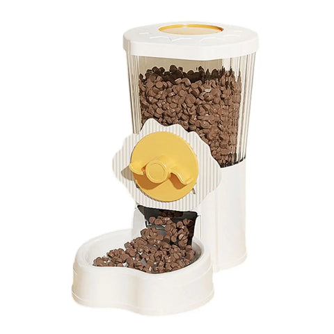 Automatic Pet Water Dispenser And Food Feeder With Leakproof Cage Mount No Drip Drama Super Simple Setup keeps pet food fresh.