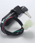 Motorcycle Ignition Key Switch With 4 Pin Plug For 50cc To 250cc Dirt Bikes And ATVs Quad Replacement Ignition Lock For Unresponsive Starts