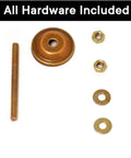 Sleek Red Ceramic Daisy Drawer Knobs 100 Pack For Kitchen Cabinets And Dressers hardware components including nuts and washers