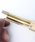 Durable Brass Portable Tar Trap With Longer Stem And Mega Storage Pod Easy Open Closeable Lid Rugged Pro Grade Style All In One Design For Quick Access Made In Hawaii Excellent Heat Resistant Build