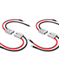 4 Pack Battery Quick Connectors with copper ring for Anderson 50A power cables and Lifepo4 batteries in electric rigs