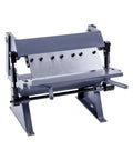 12 Inch Sheet Metal Bender For DIY Projects, 20 Gauge Mild Steel Capacity, 0 To 135 Degree Adjustable Box And Pan Brake, Rock Solid Aluminum Metal Bender With 5 Fingers For Precise Bending