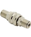 Heavy Duty M22X1.5 Badass Quick Coupler Carbon Steel Hydraulic Jack Connector Rated 70 Mpa Compression Resistance Quick Swap connector close-up.