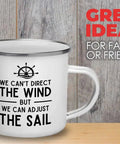 Sailor Camper Mug 12oz We Can Adjust The Sail Great Gift For Boaters And Shipmates On The Go Morning Coffee Navy Themed Mug