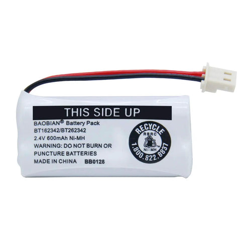 Beast Mode Ni Mh Rechargeable Cordless Phone Battery Pack Two compatible with Vtech Cs6114 Cs6419 Att El52300 Cl80111 Home Landlines.