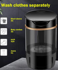 Compact Portable Mini Washing Machine That Is A Total Game Changer, Lightweight washer for separating laundry in dorms and RVs.