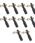 10 Pack M2 2.0 By 19mm Ball Head Tie Rod End For RC Helicopter And RC Airplane Lever Steering Linkage End With 2.0mm Center Hole